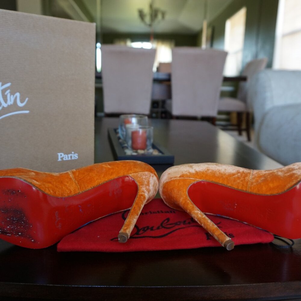 AUTHENTIC Christian Louboutin Pigalle 120 - Picture 5 of 6